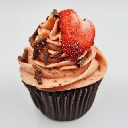 Chocolate Strawberry Cupcake