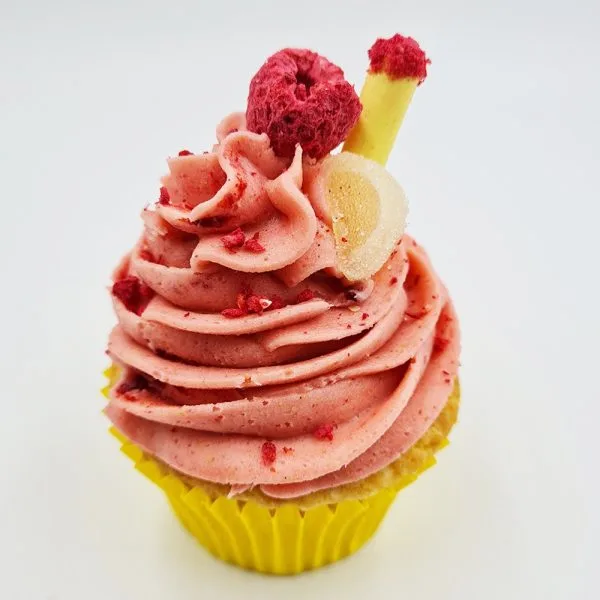 Raspberry Lemonade Cupcake