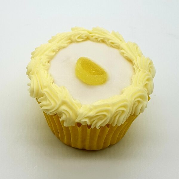 Lemon Bakewell Cupcake