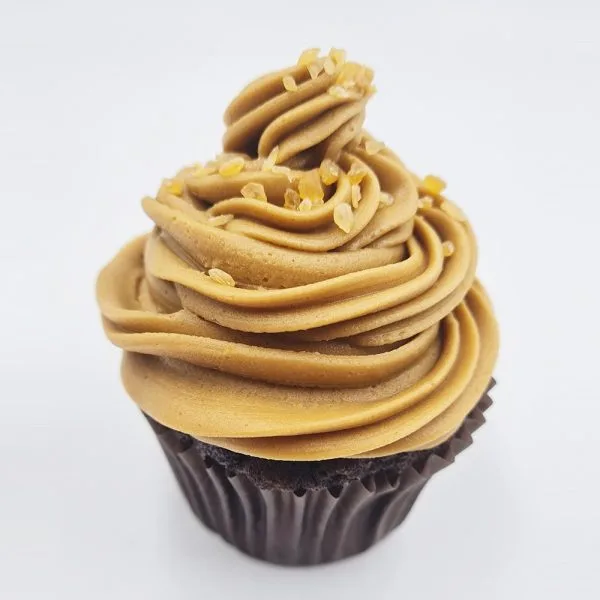 chocolate caramel cupcake